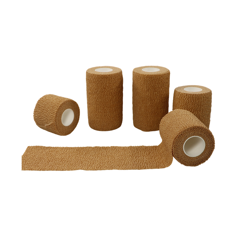 Hudfarvet fast let elastisk bandageindpakning