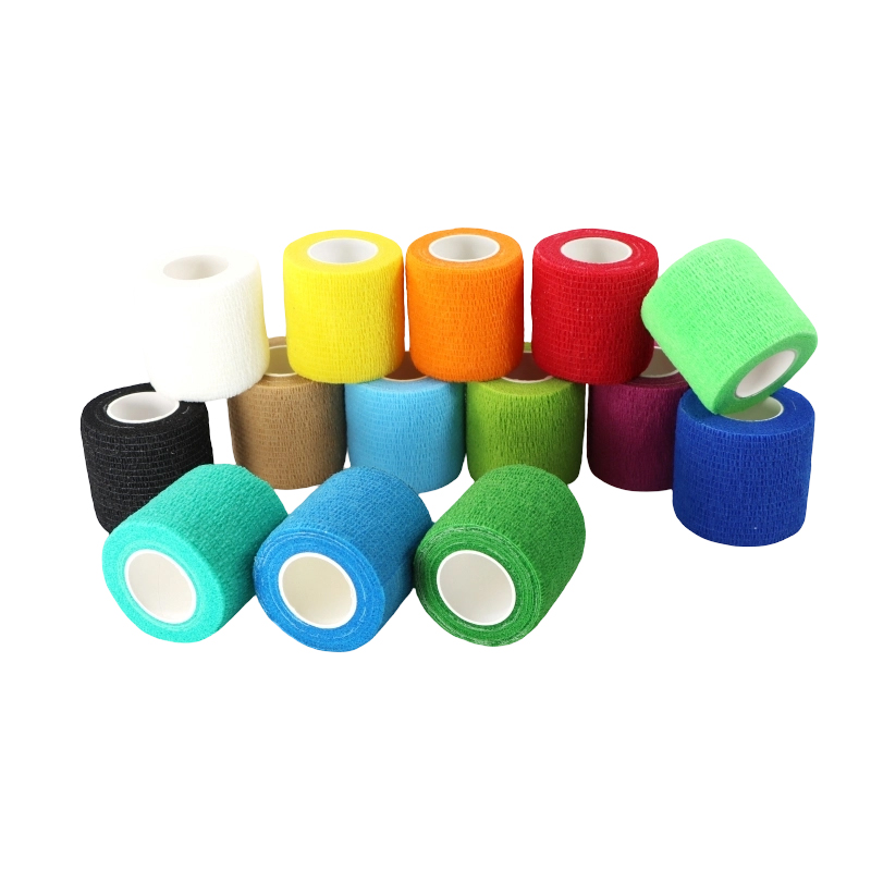 Sort vægtløftende let strækbandage