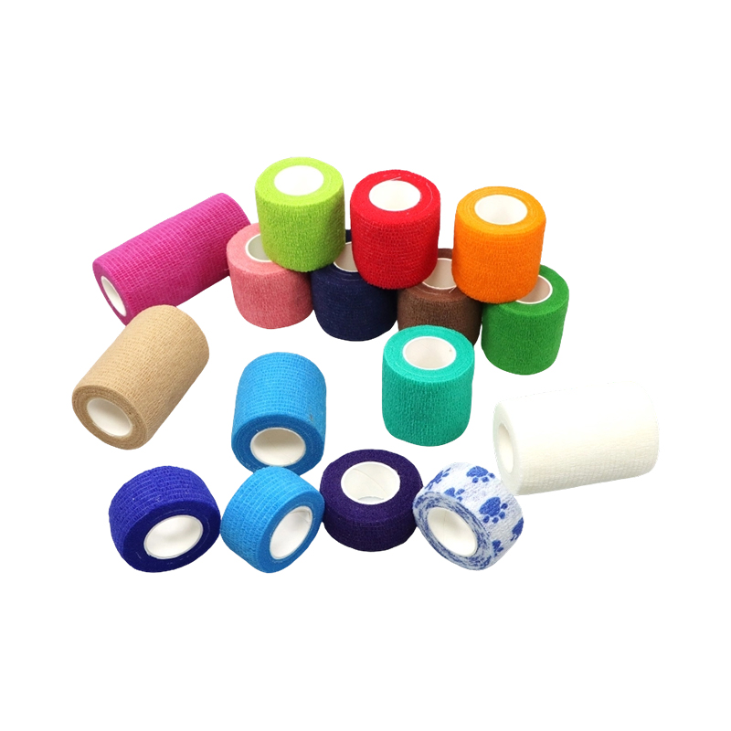 Naturlatex/latexfri (ingen protein) elastisk selvklæbende bandageindpakning